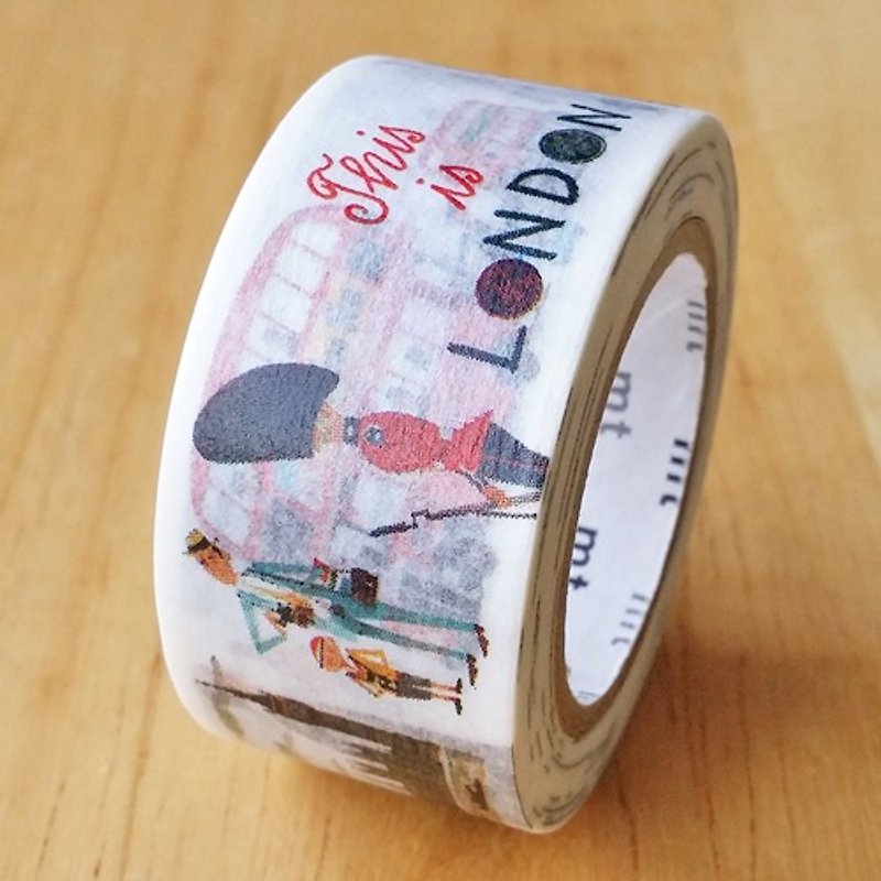 mt x artist and paper tape [London (MTMIRO01)] - Washi Tape - Paper Multicolor