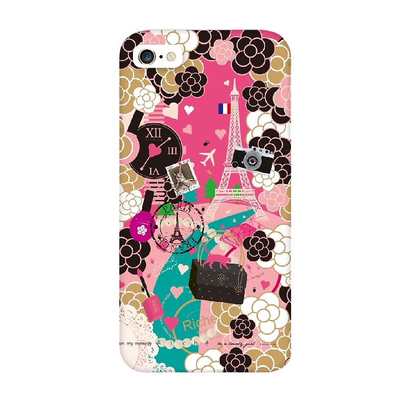 Pink Paris Mobile Shell - Phone Cases - Other Materials Pink