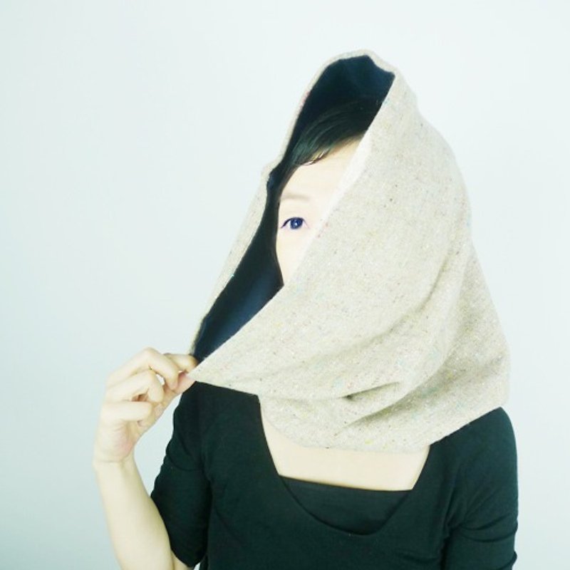 ：Urb.【雙面 雙色 短圈巾】男女均適 圍巾 適合 交換禮物 - 眼罩 - 其他材質 金色