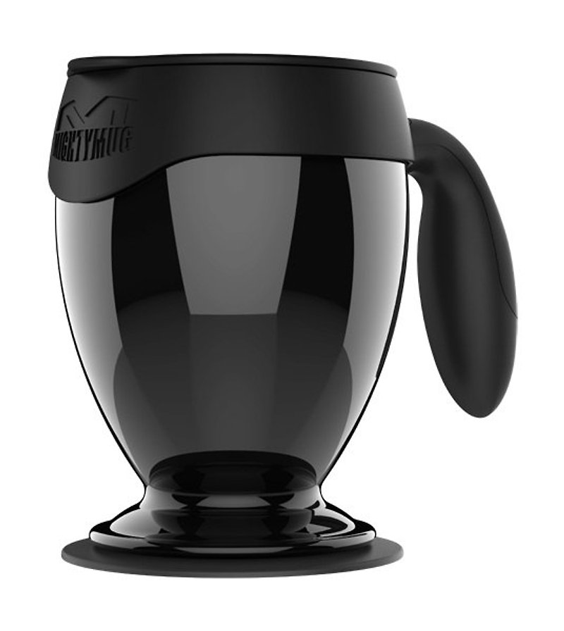[Withdrawing] Desktop wonders cup of bilayer Gai Make Cup - classic (black) - Mugs - Plastic Black