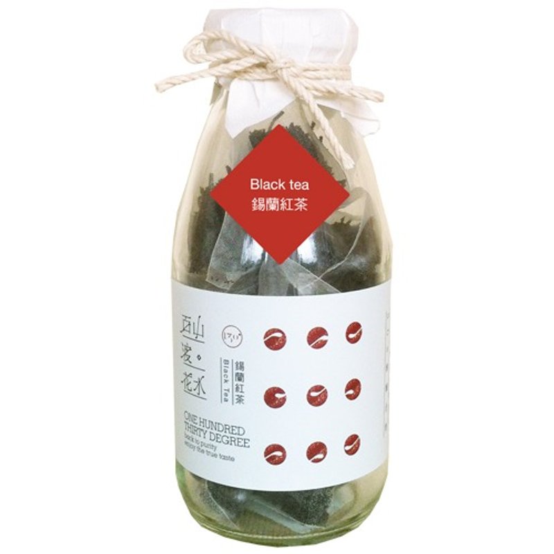 Baishandu-Ceylon Black Tea (Triangle Stereo Tea Bag 10) Black Tea - ชา - พืช/ดอกไม้ ขาว