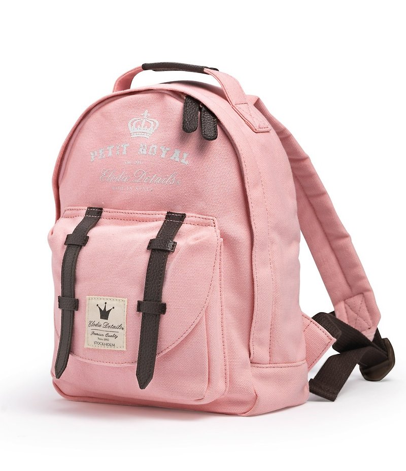 [ Elodie Details] Backpack MINI - Petite Royal Pink - กระเป๋าเป้สะพายหลัง - วัสดุอื่นๆ ขาว