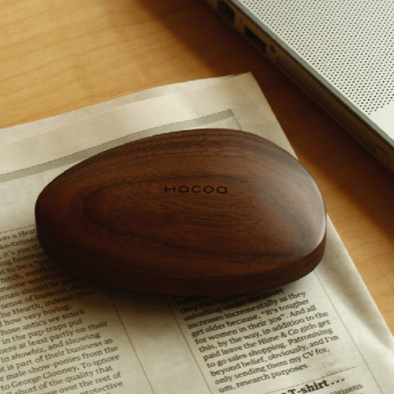 Round shape Paperweight - Other - Wood Brown