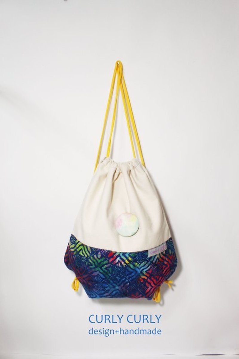 [CURLY CURLY] Pure Bags _The Aquarium(贈送限定款別針一枚) - 側背包/斜背包 - 其他材質 多色