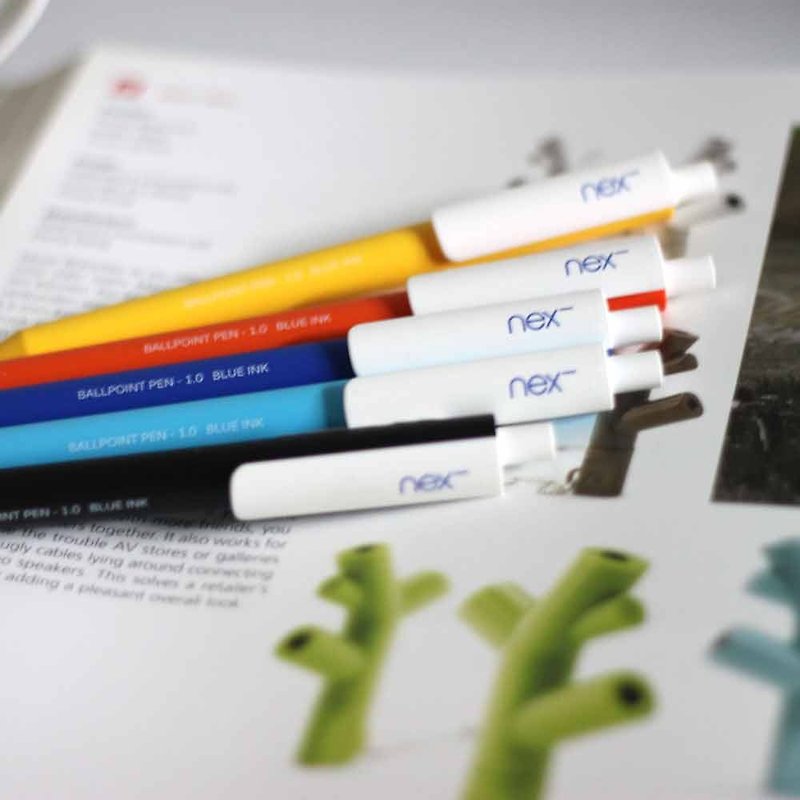 PREMEC Swiss Pen NEX Ball Pen Blue Refill 5 Entries Hot Deals ~ - ปากกา - พลาสติก สีน้ำเงิน