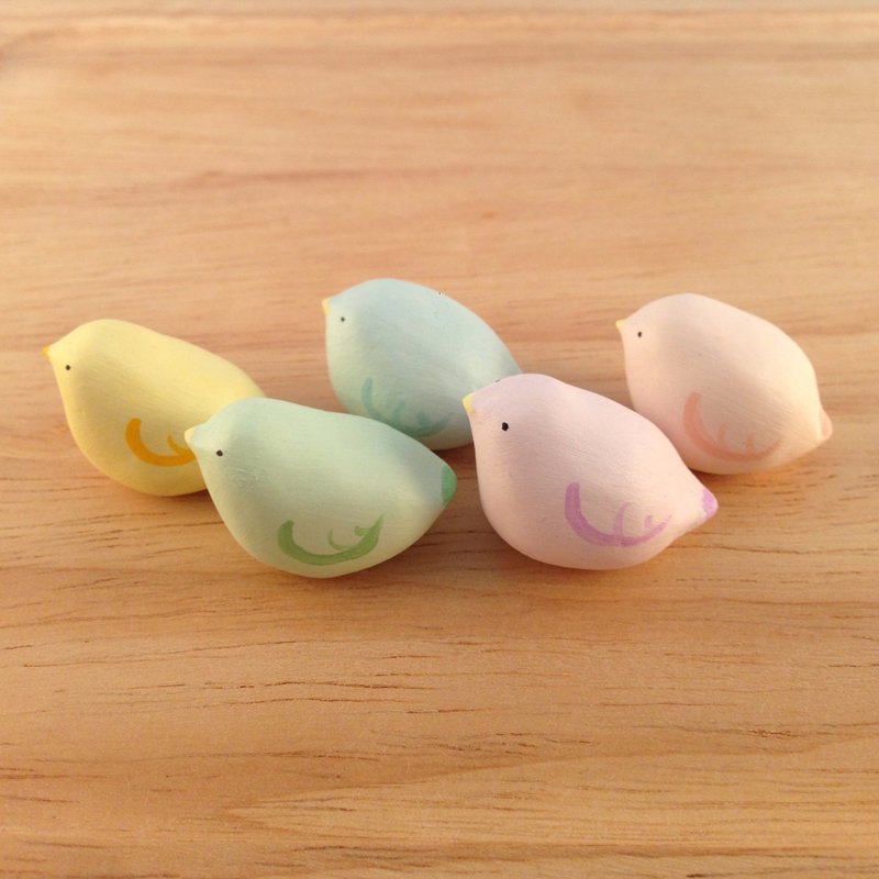 まるまる手乗り小鳥 - 擺飾/家飾品 - 其他材質 多色