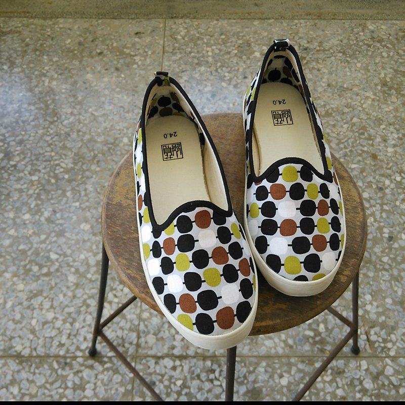 【ほぼ半年後：運命の]デザインのブーツの靴を校正/ルfuの日/北京団子ファブリック/ 24 /唯一のペア - スリッポン - その他の素材 多色