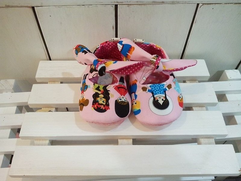 UN baby girl toddler shoes (12cm) (pink) - รองเท้าเด็ก - วัสดุอื่นๆ สึชมพู