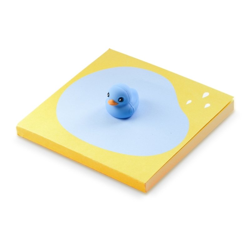 Duck shape magnet note group - Blue Duck - แม็กเน็ต - วัสดุอื่นๆ หลากหลายสี