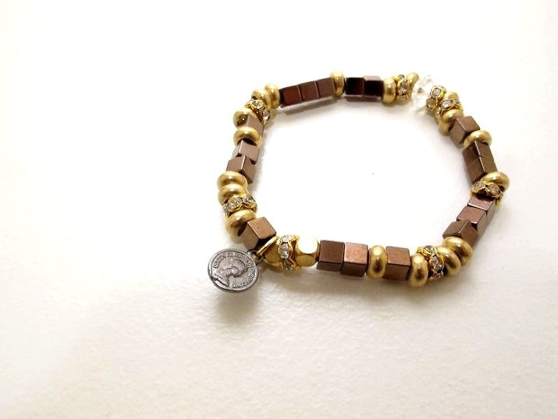 [Limited goods] bronze Xingzuan - Bracelets - Other Materials Brown