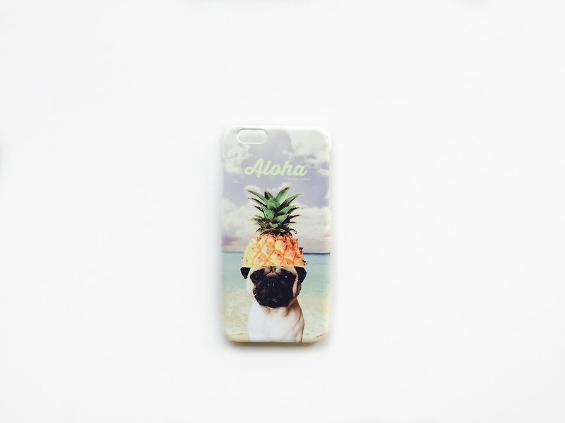 [ YONG ] ALOHA Pug iPhone Case (4 or 5 Series) - Phone Cases - Plastic 