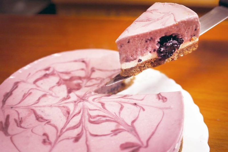 Father's Day limited【Taguo】brewed mulberries. Cheesecake Birthday/Valentine's Day/Souvenir - เค้กและของหวาน - อาหารสด สีม่วง