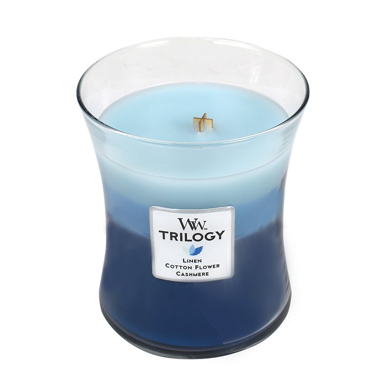 WW 10 oz three fragrance candle - fresh soft cotton - เทียน/เชิงเทียน - ขี้ผึ้ง หลากหลายสี