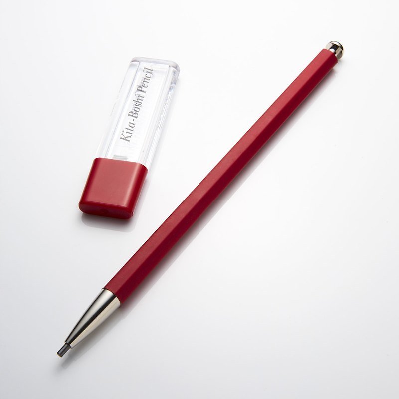 Mother's Day Free Lettering Japanese North Star Adult's Pencil ~ Color Red Group (Limited) - Other Writing Utensils - Wood Red