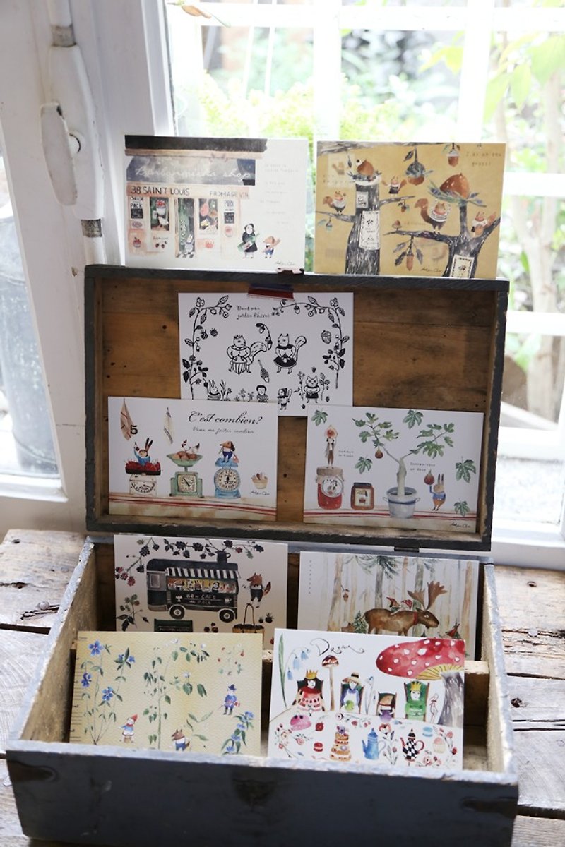 Starting forest dream and grocers -9 Zhang Pack Postcards - Cards & Postcards - Paper Multicolor
