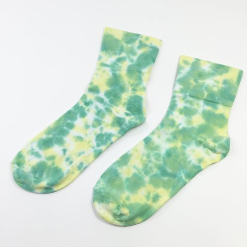 Tie Dye/Socks/Women/Men [Grass] - Shop Fleacise Socks - Pinkoi