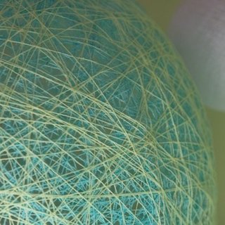 [Breeze] Hand-woven ball lampshade