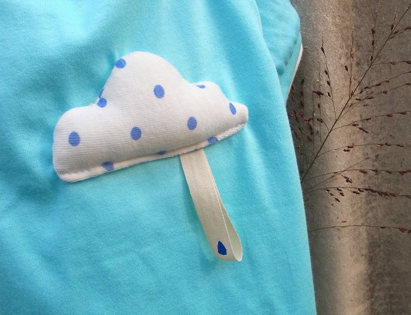 [Clean sky] For Dear's comfortable environment blue T-shirt-cat and dog clothes - ชุดสัตว์เลี้ยง - วัสดุอื่นๆ สีน้ำเงิน