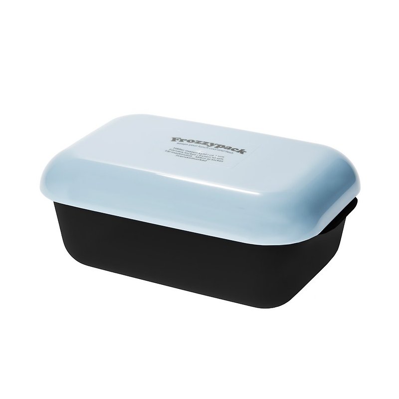 瑞典Frozzypack 保鮮餐盒-北歐系列/輕藍-黑/單一尺寸 - 便當盒/食物袋 - 塑膠 多色