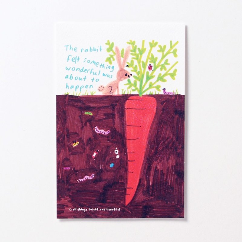 Something wonderful Postcard - Cards & Postcards - Paper Orange