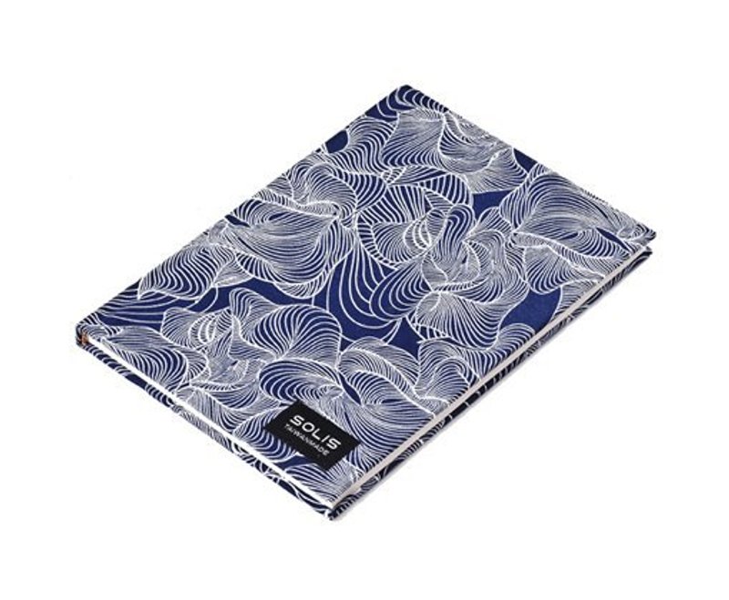 SOLIS [ 東方禪意系列 ] 布面空白書 - 筆記本/手帳 - 紙 藍色