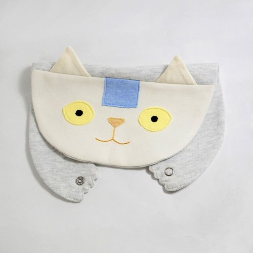 [Alley Cat series - mochi] organic cotton bibs bibs