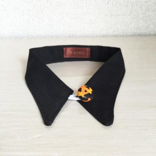 [Halloween] from cat wearing collar style collar / kitten of ghost pumpkin until cat