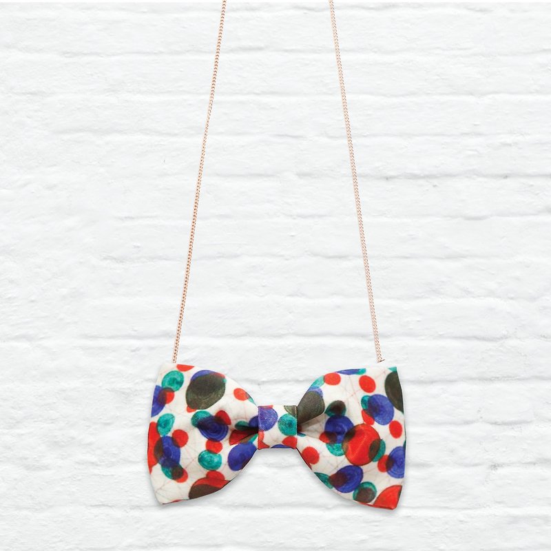 K0003 Necklace, Hairband, Pet Collar, Toddler Bow tie - สร้อยติดคอ - วัสดุอื่นๆ หลากหลายสี