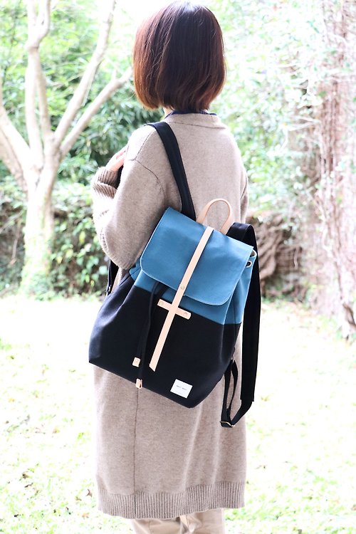 Egg Backpack Japanese Canvas / Backpack - Shop quoi quoi Backpacks