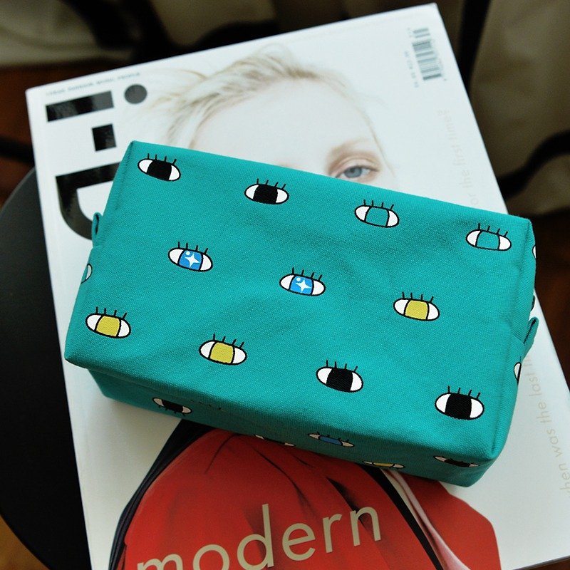 KIITOS box Cosmetic Series - eye models - กระเป๋าเครื่องสำอาง - วัสดุอื่นๆ สีเขียว