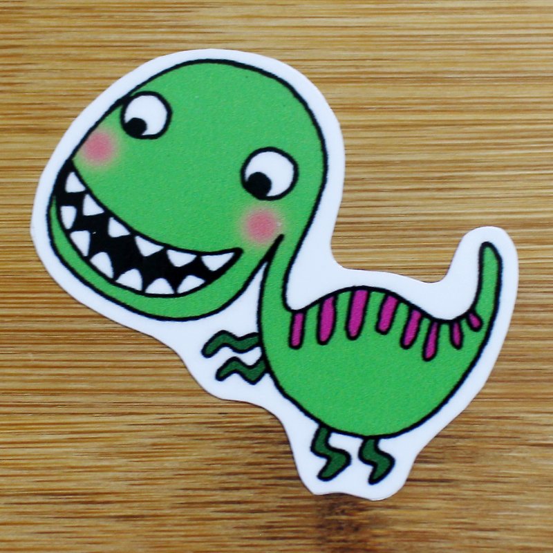 Waterproof stickers (small) _ small dinosaur series 03 - Stickers - Waterproof Material 