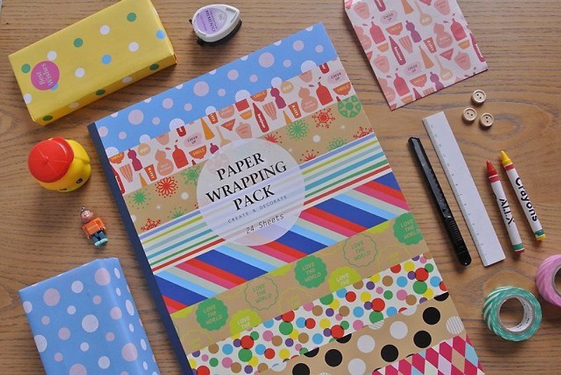 Dimeng Qi colorful wrapping paper packaging group is about to print ▲ ▲ - อื่นๆ - กระดาษ หลากหลายสี