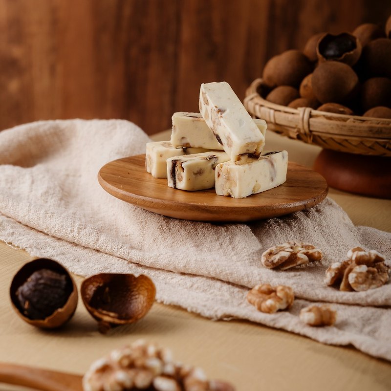 Liudu Honpo [Walnut Longan Nougat] - Snacks - Fresh Ingredients Khaki