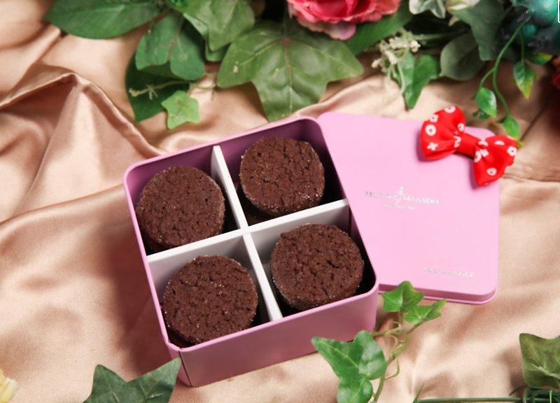 【Free shipping throughout the museum】【Express shipping】Felicitas French Salt Flower Cocoa Crisp/3-5 Days - Handmade Cookies - Fresh Ingredients Brown