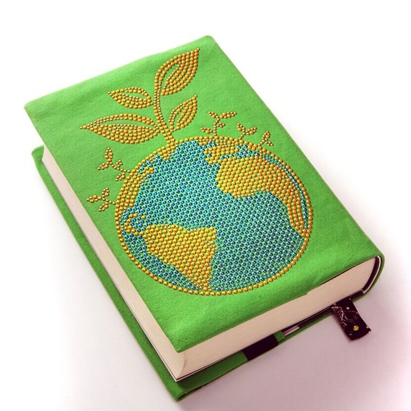 [GFSD] Rhinestone Boutique-Hear the Earth-[Meng] Book Clothes - Book Covers - Other Materials Green