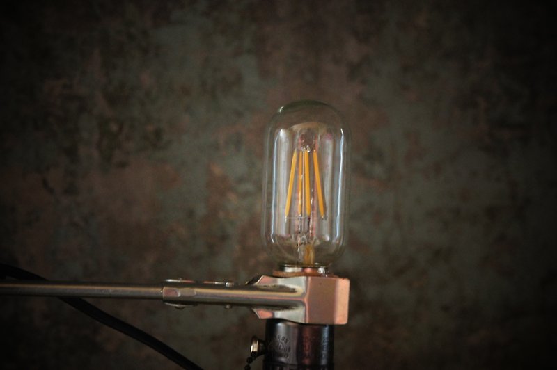 Edison-industry  工業風 愛迪生復古燈泡 LED 胖試管 4W高亮光源單燈愛迪生LED燈絲燈泡110v-220v - โคมไฟ - แก้ว สีเหลือง