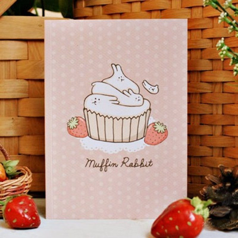 *Mori Shu*Strawberry cupcakes B6 calendar notepad - Calendars - Paper 