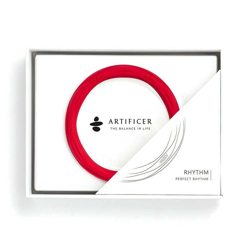 Artificer - Rhythm 運動手環 - 紅 - 手鍊/手鐲 - 矽膠 紅色