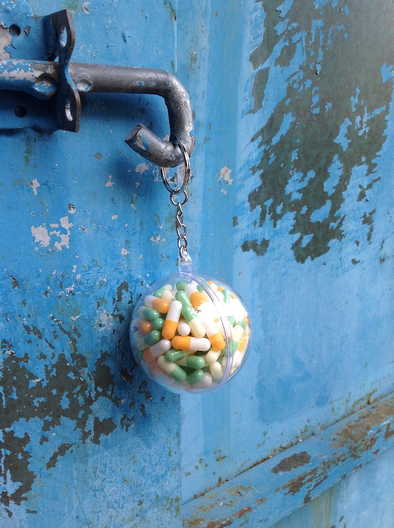 球救系列鑰匙圈—芭樂柑橘 - 鑰匙圈/鎖匙扣 - 壓克力 多色