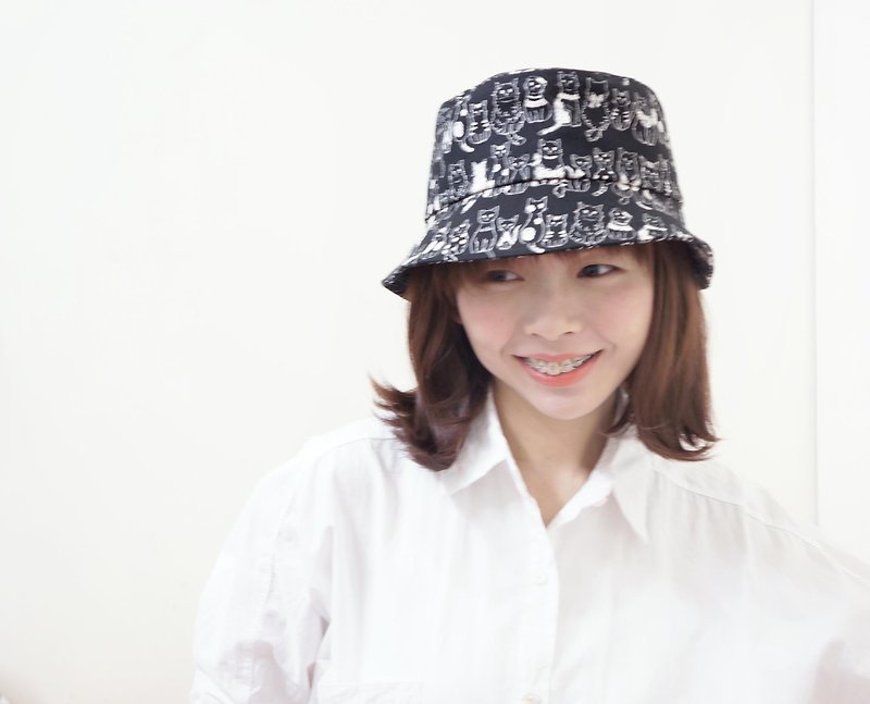 วัสดุอื่นๆ กระเป๋าหูรูด สีดำ - [Spot] Good girl hat | Black Cat Delivery Service / last two girls M