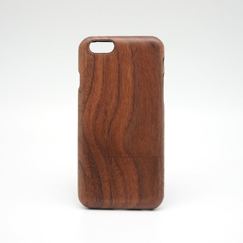 BLR 胡桃木 iPhone6/6plus 原木保護殼 - 手機殼/手機套 - 木頭 咖啡色