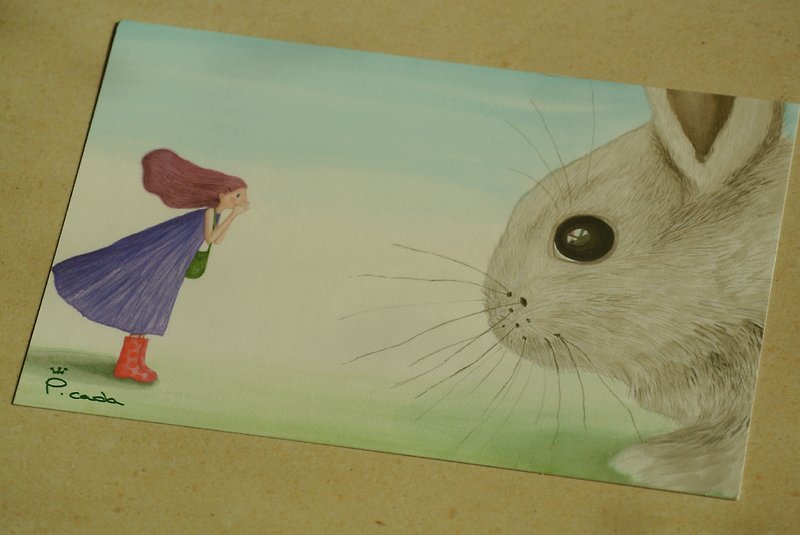 Kai honey's little adventure book-1 story postcards - Cards & Postcards - Paper Multicolor