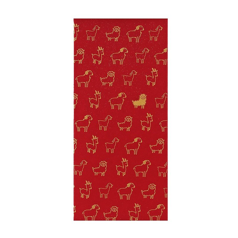 _ Number of US cultural and creative play Frankie red envelopes - Chinese New Year - Paper Red