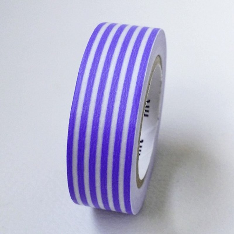 Mt and paper tape Deco (horizontal stripes - rattan (MT01D319)) finished product/out of print product - Washi Tape - Paper Blue