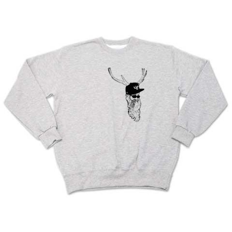 DEER CAP (sweat ash) - Men's T-Shirts & Tops - Other Materials 