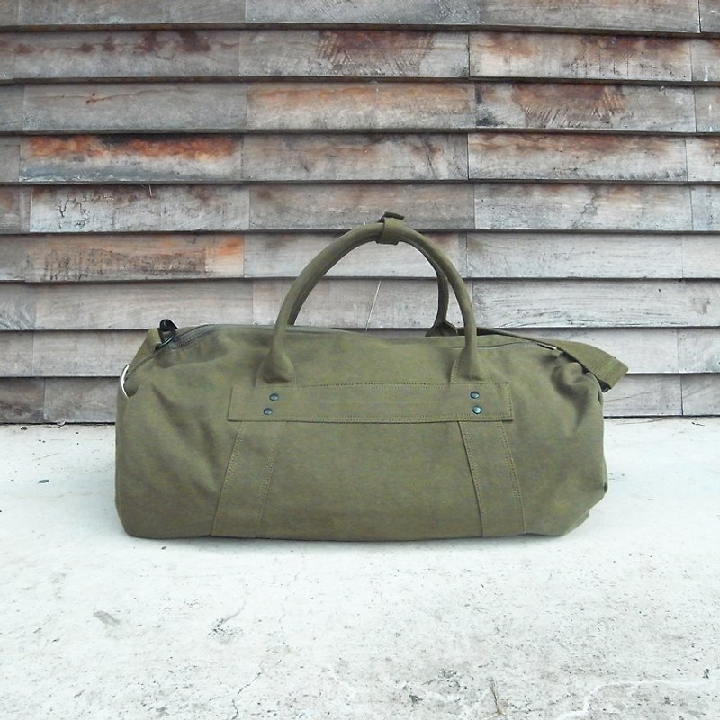 蘑菇mogu / 斜背包 /  漂流木 / 軍綠 - Messenger Bags & Sling Bags - Cotton & Hemp Green