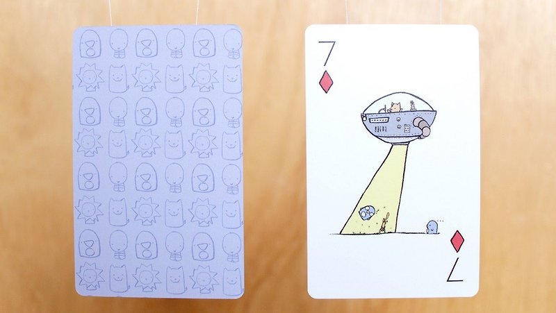 Little Oaklets Playing Cards - การ์ด/โปสการ์ด - กระดาษ หลากหลายสี
