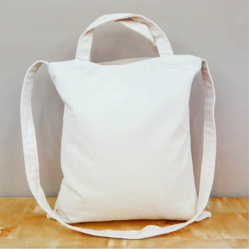 Canvas bag long version │ can be back / shoulder can also be a bag - Messenger Bags & Sling Bags - Cotton & Hemp Khaki