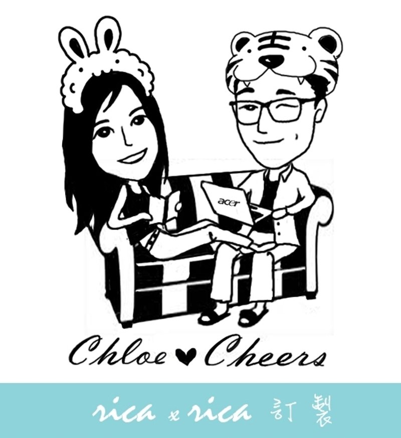 Chloe Li custom hand stamp - Other - Other Materials 