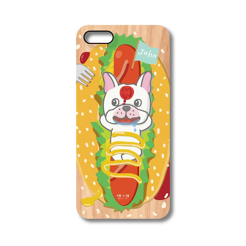 John hamburger | (i5 / i5s / SE) Phone Case - Phone Cases - Plastic Orange